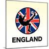 England Soccer-null-Mounted Giclee Print