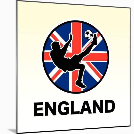 England Soccer-null-Mounted Giclee Print