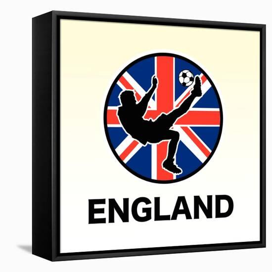 England Soccer-null-Framed Premier Image Canvas
