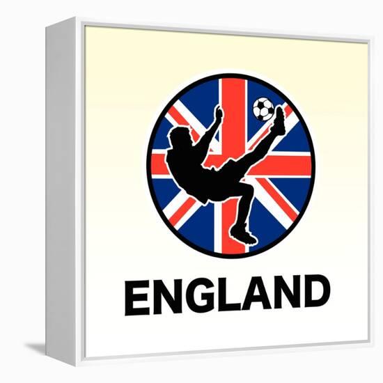 England Soccer-null-Framed Premier Image Canvas