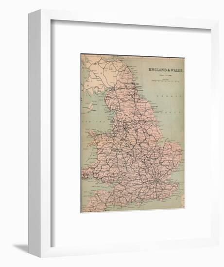 'England & Wales', 1859-Unknown-Framed Giclee Print