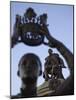 England, Warwickshire, Stratford Upon Avon, Shakespeare Statue-Steve Vidler-Mounted Photographic Print