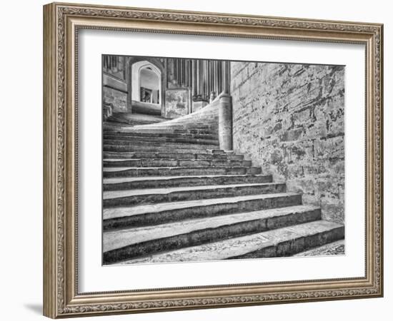 England, Wells Cathedral Chapter House Stairs-John Ford-Framed Photographic Print