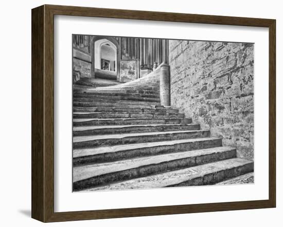 England, Wells Cathedral Chapter House Stairs-John Ford-Framed Photographic Print