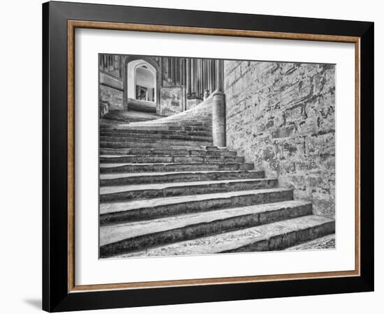 England, Wells Cathedral Chapter House Stairs-John Ford-Framed Photographic Print