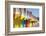 England, Yorkshire, Scarborough, Colourful Beach Huts-Steve Vidler-Framed Photographic Print