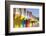 England, Yorkshire, Scarborough, Colourful Beach Huts-Steve Vidler-Framed Photographic Print