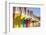 England, Yorkshire, Scarborough, Colourful Beach Huts-Steve Vidler-Framed Photographic Print