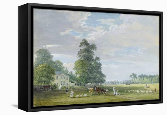 Englefield Green, Near Egham-Paul Sandby-Framed Premier Image Canvas