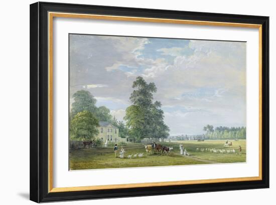 Englefield Green, Near Egham-Paul Sandby-Framed Giclee Print