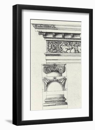 English Architectural IV-The Vintage Collection-Framed Giclee Print