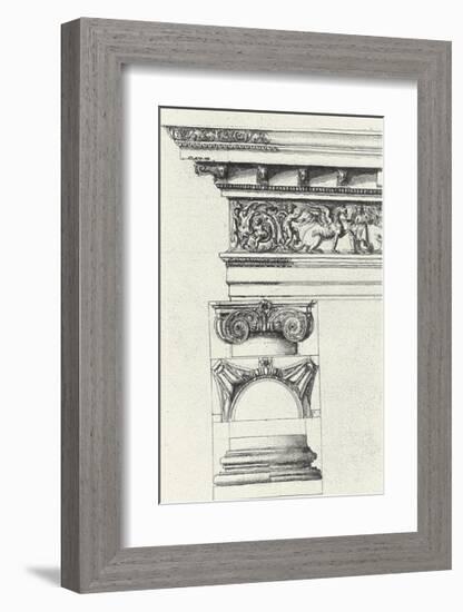 English Architectural IV-The Vintage Collection-Framed Giclee Print