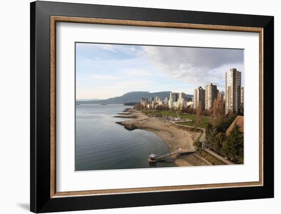 English Bay Vancouver-null-Framed Art Print