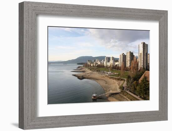 English Bay Vancouver-null-Framed Art Print