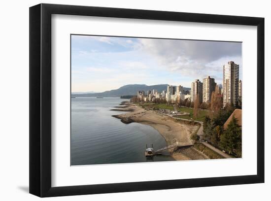 English Bay Vancouver-null-Framed Art Print