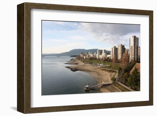 English Bay Vancouver-null-Framed Art Print