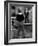 English Boy Using Reflection in Mirror in Foyer of Grand Hotel to Fix His Tie-Alfred Eisenstaedt-Framed Photographic Print