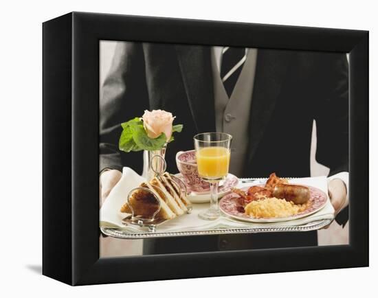 English Breakfast on Tray-null-Framed Premier Image Canvas