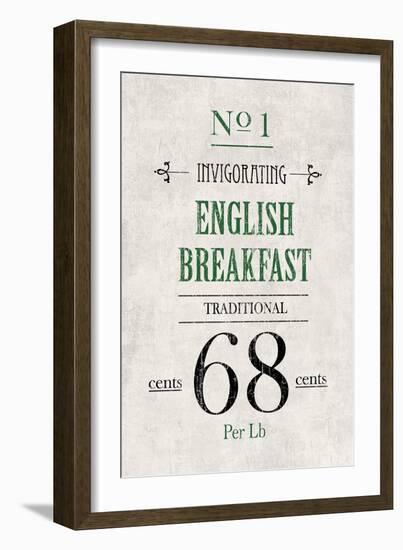 English Breakfast Tea-The Vintage Collection-Framed Giclee Print