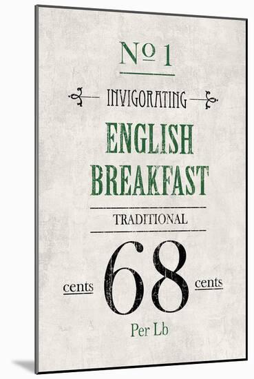 English Breakfast Tea-The Vintage Collection-Mounted Giclee Print