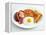 English Breakfast with Fried Egg, Beans, Toast and Sausage-Peter Howard Smith-Framed Premier Image Canvas