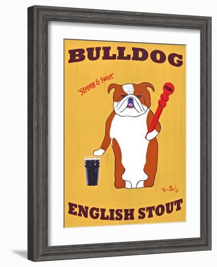 English Bulldog 2-Ken Bailey-Framed Premium Giclee Print