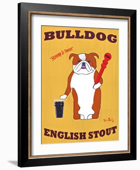 English Bulldog 2-Ken Bailey-Framed Premium Giclee Print