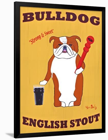 English Bulldog 2-Ken Bailey-Framed Premium Giclee Print
