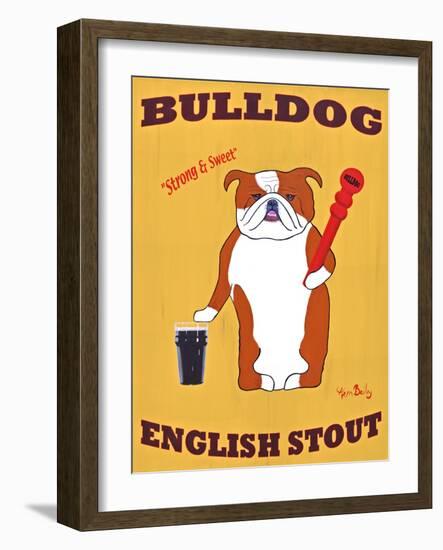 English Bulldog 2-Ken Bailey-Framed Giclee Print