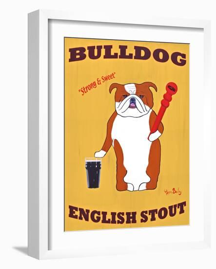 English Bulldog 2-Ken Bailey-Framed Giclee Print