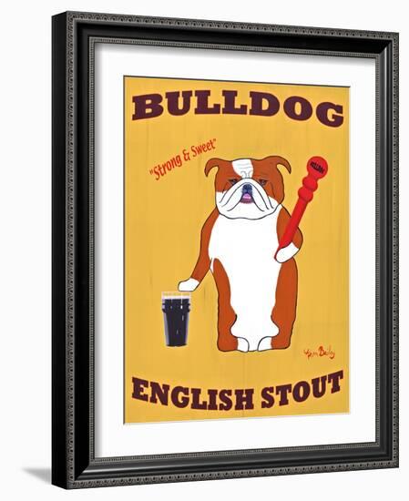 English Bulldog 2-Ken Bailey-Framed Giclee Print