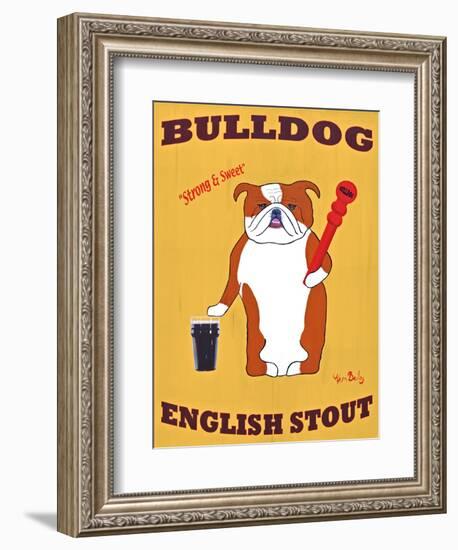 English Bulldog 2-Ken Bailey-Framed Giclee Print