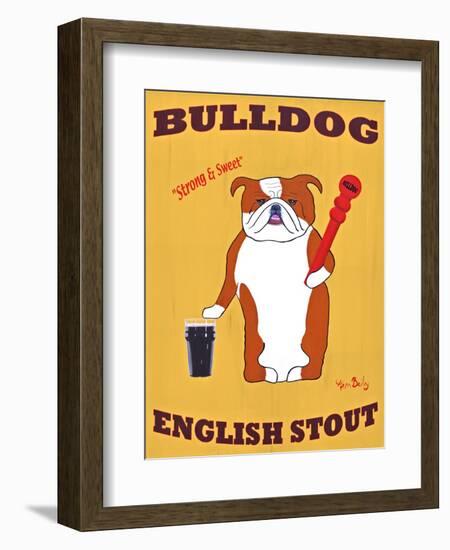 English Bulldog 2-Ken Bailey-Framed Giclee Print