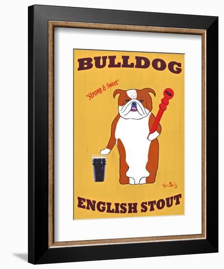 English Bulldog 2-Ken Bailey-Framed Giclee Print