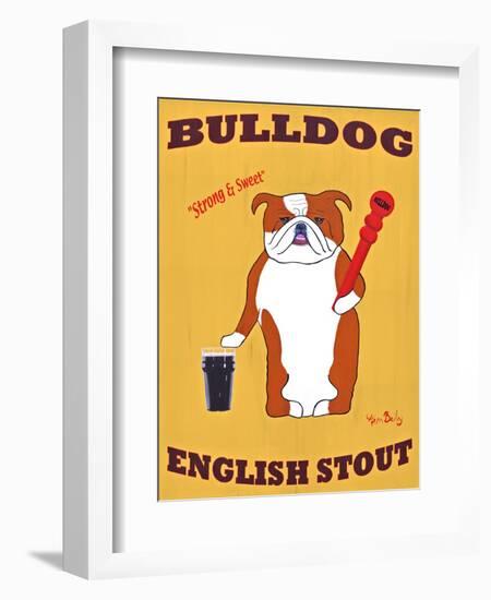 English Bulldog 2-Ken Bailey-Framed Giclee Print