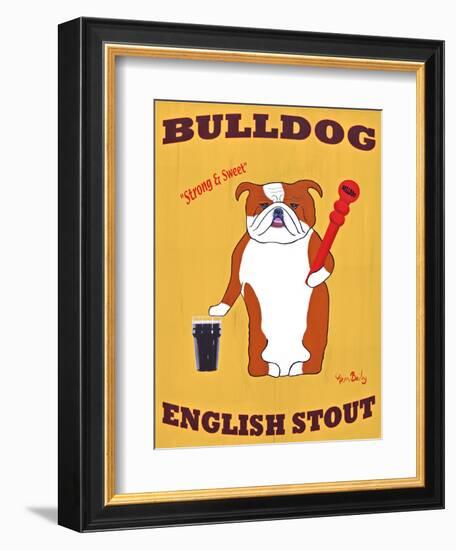 English Bulldog 2-Ken Bailey-Framed Giclee Print