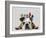 English Bulldog and Birds-Fab Funky-Framed Art Print