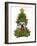 English Bulldog, Christmas Tree Costume-Fab Funky-Framed Art Print