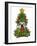 English Bulldog, Christmas Tree Costume-Fab Funky-Framed Art Print