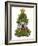 English Bulldog, Christmas Tree Costume-Fab Funky-Framed Art Print