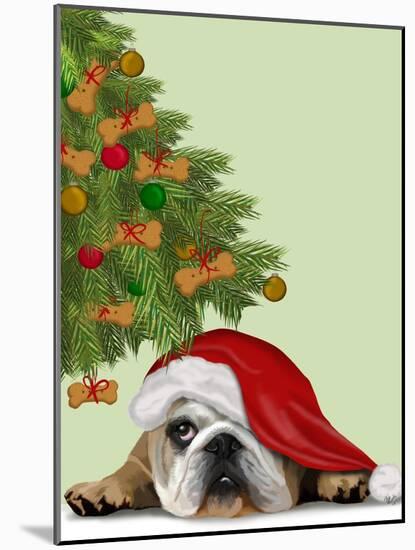 English Bulldog, Cookie Tree-Fab Funky-Mounted Art Print