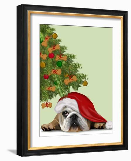 English Bulldog, Cookie Tree-Fab Funky-Framed Art Print