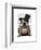 English Bulldog, Formal Hound and Hat-Fab Funky-Framed Art Print