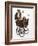 English Bulldog Puppy in a Baby Carriage-Peter M. Fisher-Framed Photographic Print