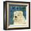 English Bulldog (square)-John W^ Golden-Framed Art Print