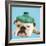 English Bulldog with Ice Pack-null-Framed Photographic Print