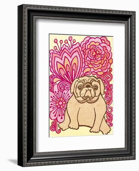 English Bulldog-My Zoetrope-Framed Art Print