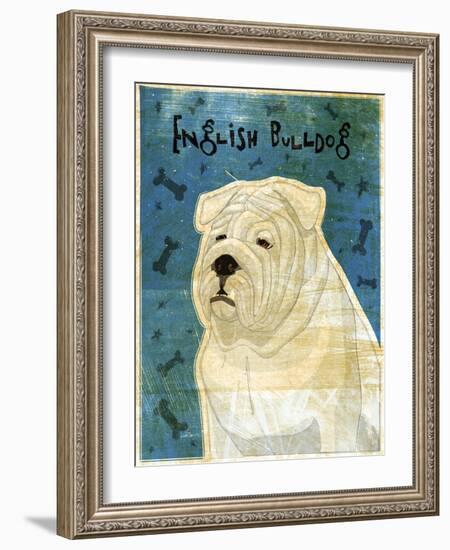 English Bulldog-John W Golden-Framed Giclee Print
