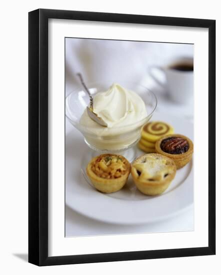 English Christmas Baking and a Bowl of Brandy Cream-Jean Cazals-Framed Photographic Print