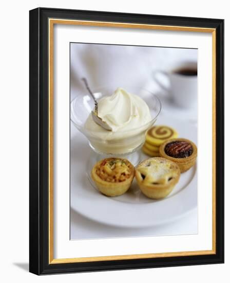 English Christmas Baking and a Bowl of Brandy Cream-Jean Cazals-Framed Photographic Print